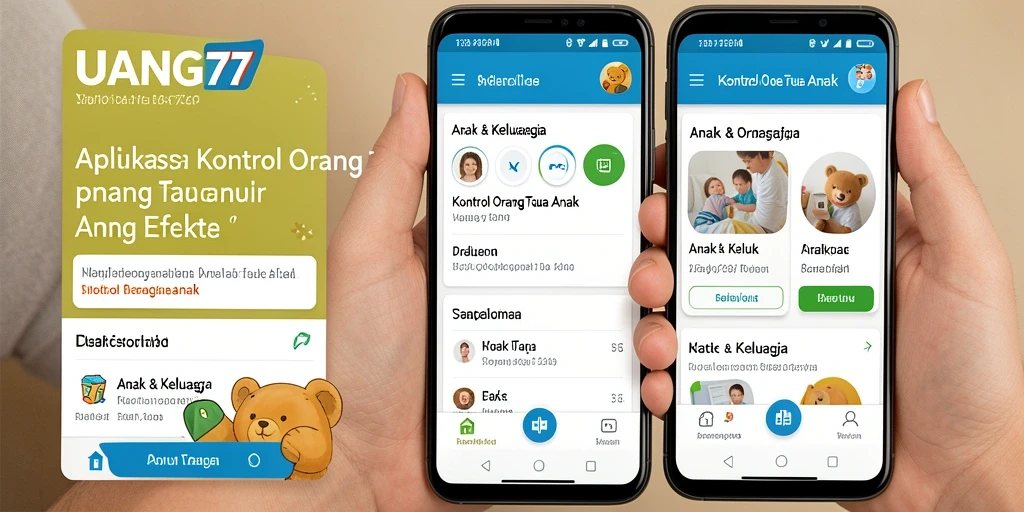 Tampilan antarmuka UANG77 yang sederhana dan informatif.